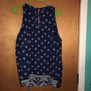 Open shoulder long sleeve shirt